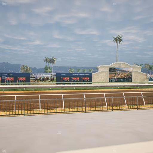 Del Mar Thoroughbred Club - Section Stretch Run Grill E Lvl 1 Tbl 17 Seat View