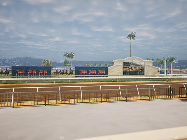Del Mar Thoroughbred Club - Section Stretch Run Grill E Lvl 1 Tbl 17 Seat View