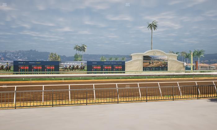 Del Mar Thoroughbred Club - Section Stretch Run Grill E Lvl 1 Tbl 17 Seat View