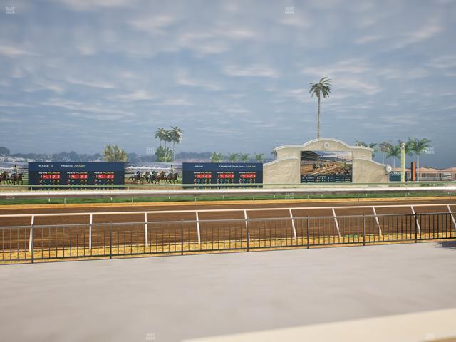 Del Mar Thoroughbred Club - Section Stretch Run Grill E Lvl 1 Tbl 17 Seat View