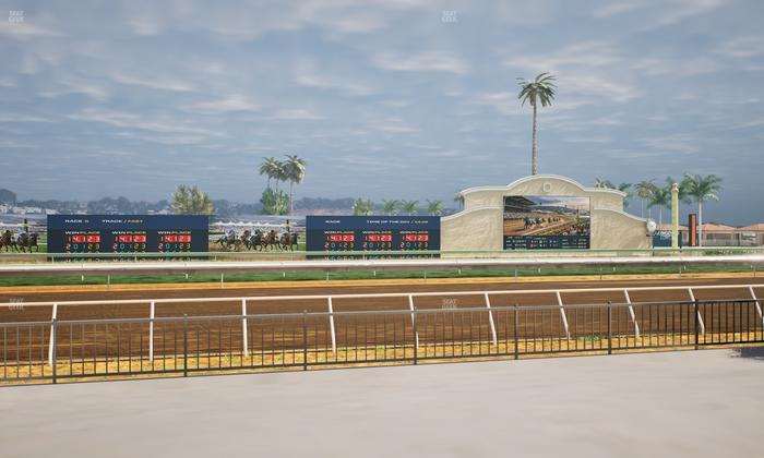 Del Mar Thoroughbred Club - Section Stretch Run Grill E Lvl 1 Tbl 17 Seat View