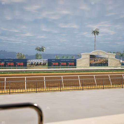 Del Mar Thoroughbred Club - Section Stretch Run Grill E Lvl 1 Tbl 18 Seat View