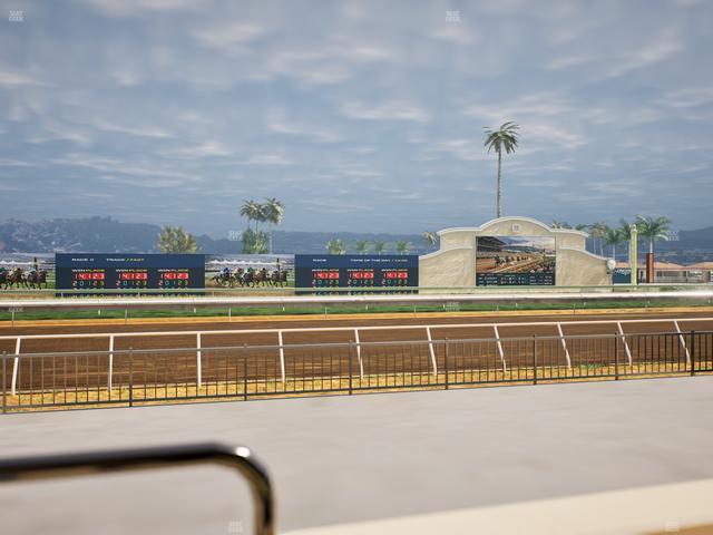 Del Mar Thoroughbred Club - Section Stretch Run Grill E Lvl 1 Tbl 18 Seat View