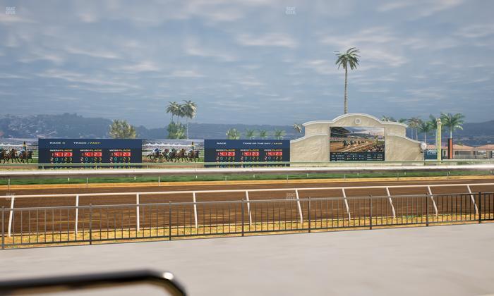Del Mar Thoroughbred Club - Section Stretch Run Grill E Lvl 1 Tbl 18 Seat View