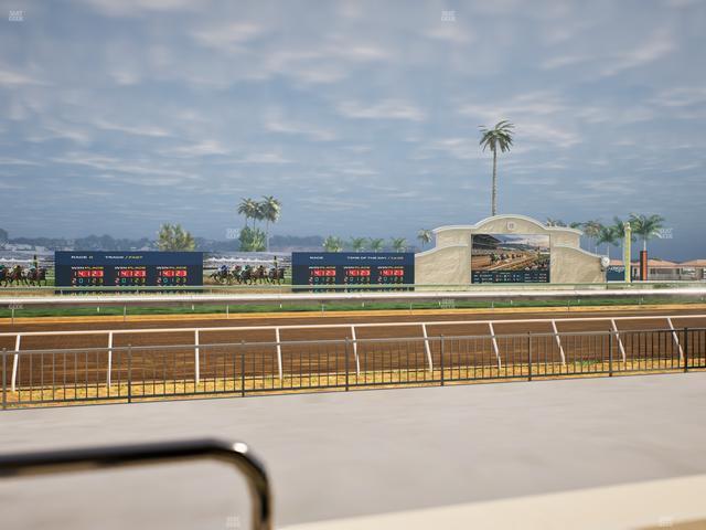 Del Mar Thoroughbred Club - Section Stretch Run Grill E Lvl 1 Tbl 18 Seat View