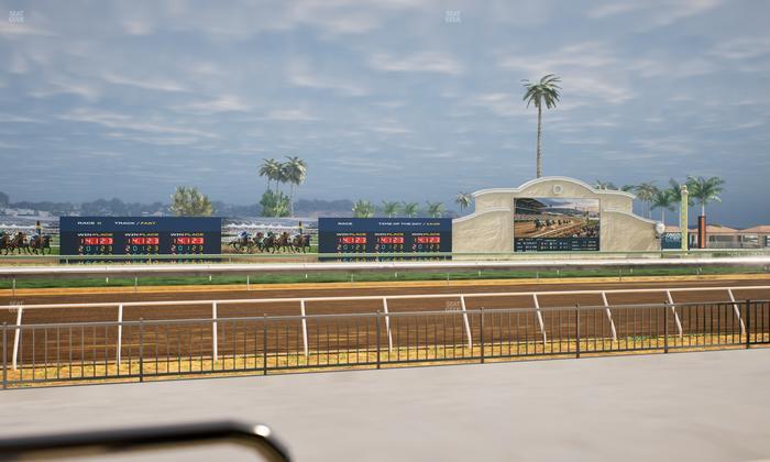Del Mar Thoroughbred Club - Section Stretch Run Grill E Lvl 1 Tbl 18 Seat View