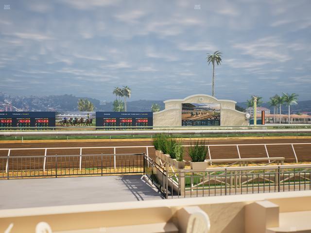 Del Mar Thoroughbred Club - Section Stretch Run Grill E Lvl 1 Tbl 20 Seat View