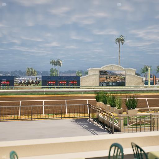Del Mar Thoroughbred Club - Section Stretch Run Grill E Lvl 1 Tbl 21 Seat View