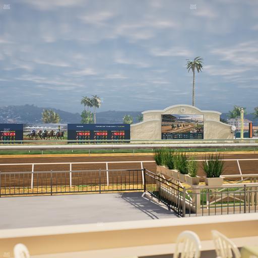 Del Mar Thoroughbred Club - Section Stretch Run Grill E Lvl 1 Tbl 21 Seat View