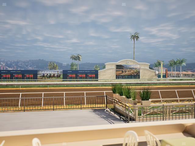 Del Mar Thoroughbred Club - Section Stretch Run Grill E Lvl 1 Tbl 21 Seat View