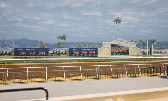 Del Mar Thoroughbred Club - Section Stretch Run Grill E Lvl 1 Tbl 28 Seat View