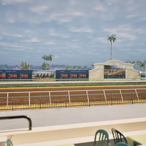 Del Mar Thoroughbred Club - Section Stretch Run Grill E Lvl 1 Tbl 28 Seat View
