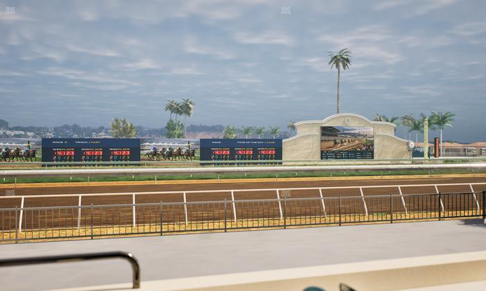 Del Mar Thoroughbred Club - Section Stretch Run Grill E Lvl 1 Tbl 28 Seat View