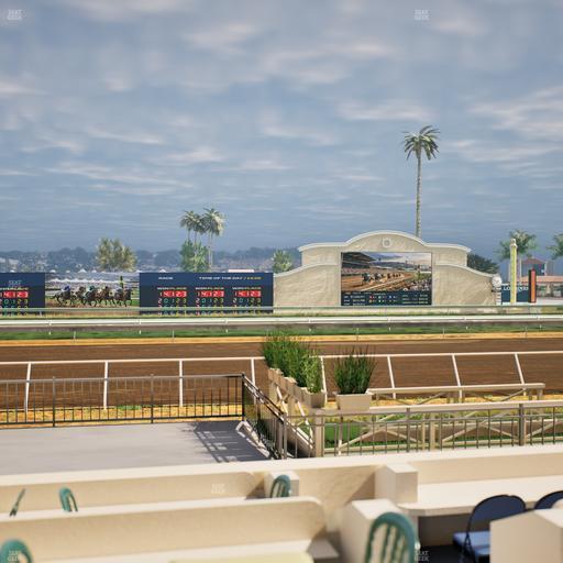 Del Mar Thoroughbred Club - Section Stretch Run Grill E Lvl 1 Tbl 30 Seat View