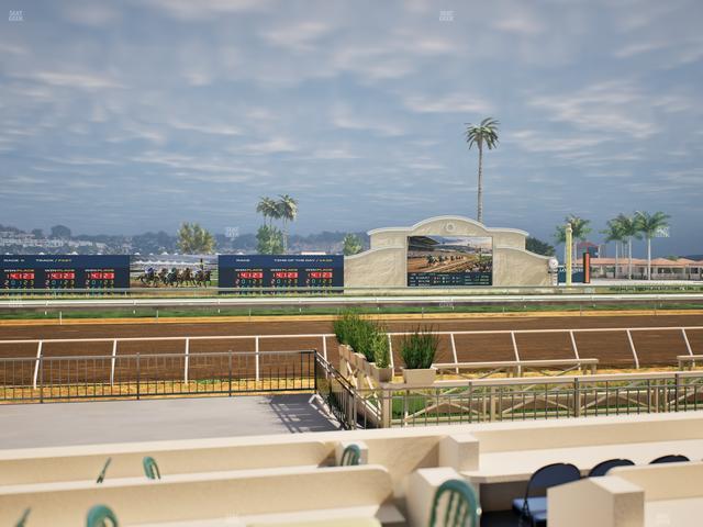 Del Mar Thoroughbred Club - Section Stretch Run Grill E Lvl 1 Tbl 30 Seat View
