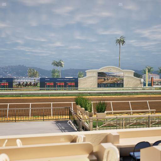 Del Mar Thoroughbred Club - Section Stretch Run Grill E Lvl 1 Tbl 30 Seat View