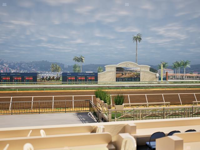 Del Mar Thoroughbred Club - Section Stretch Run Grill E Lvl 1 Tbl 30 Seat View