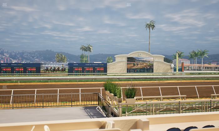 Del Mar Thoroughbred Club - Section Stretch Run Grill E Lvl 1 Tbl 30 Seat View
