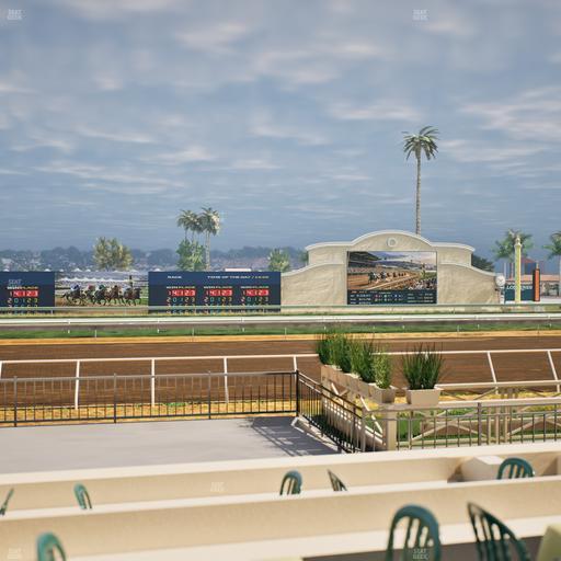 Del Mar Thoroughbred Club - Section Stretch Run Grill E Lvl 1 Tbl 31 Seat View