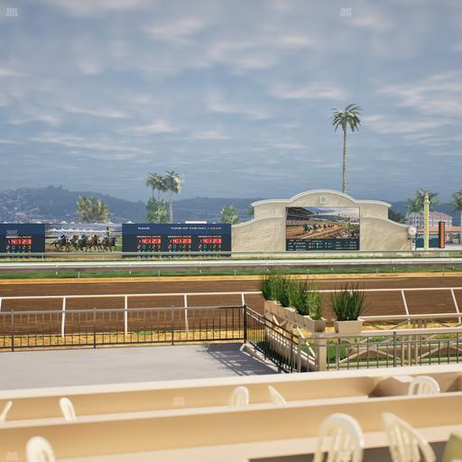 Del Mar Thoroughbred Club - Section Stretch Run Grill E Lvl 1 Tbl 31 Seat View