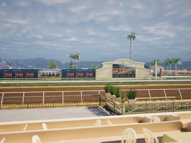 Del Mar Thoroughbred Club - Section Stretch Run Grill E Lvl 1 Tbl 31 Seat View