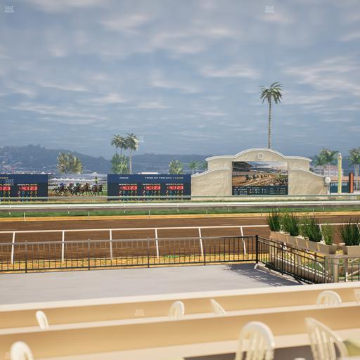 Del Mar Thoroughbred Club - Section Stretch Run Grill E Lvl 1 Tbl 33 Seat View