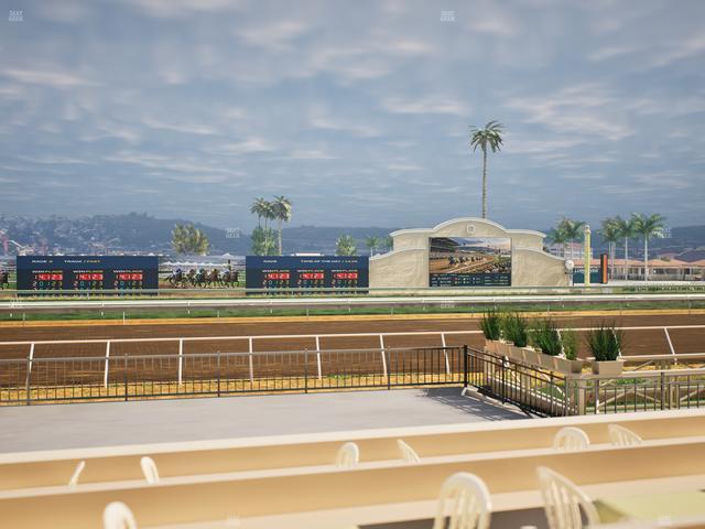 Del Mar Thoroughbred Club - Section Stretch Run Grill E Lvl 1 Tbl 33 Seat View