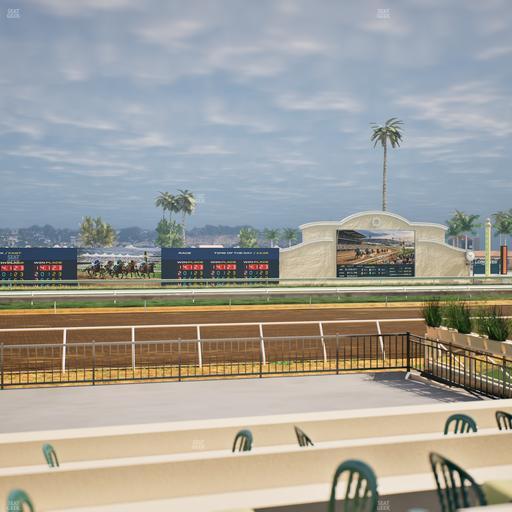 Del Mar Thoroughbred Club - Section Stretch Run Grill E Lvl 1 Tbl 34 Seat View