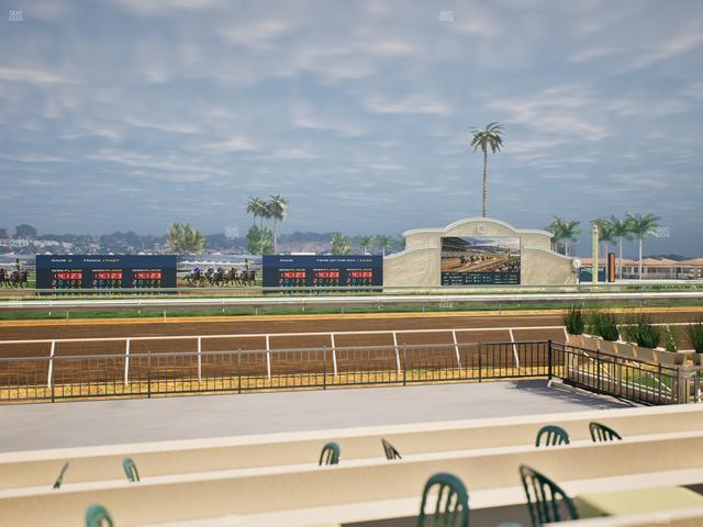 Del Mar Thoroughbred Club - Section Stretch Run Grill E Lvl 1 Tbl 35 Seat View