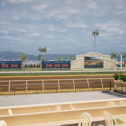 Del Mar Thoroughbred Club - Section Stretch Run Grill E Lvl 1 Tbl 35 Seat View