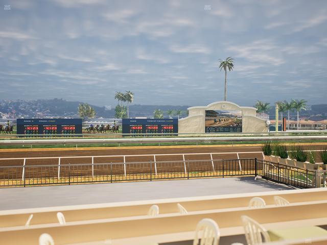 Del Mar Thoroughbred Club - Section Stretch Run Grill E Lvl 1 Tbl 35 Seat View