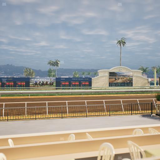 Del Mar Thoroughbred Club - Section Stretch Run Grill E Lvl 1 Tbl 36 Seat View