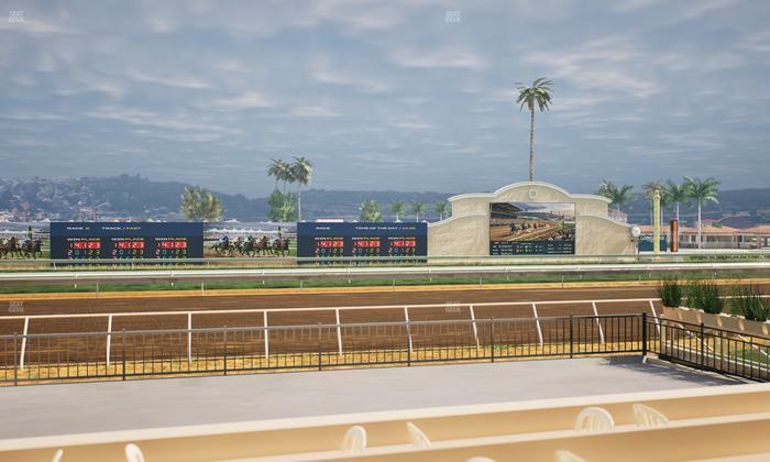 Del Mar Thoroughbred Club - Section Stretch Run Grill E Lvl 1 Tbl 36 Seat View