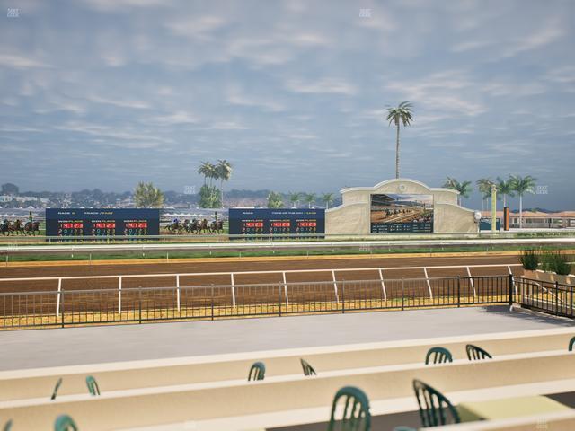 Del Mar Thoroughbred Club - Section Stretch Run Grill E Lvl 1 Tbl 37 Seat View