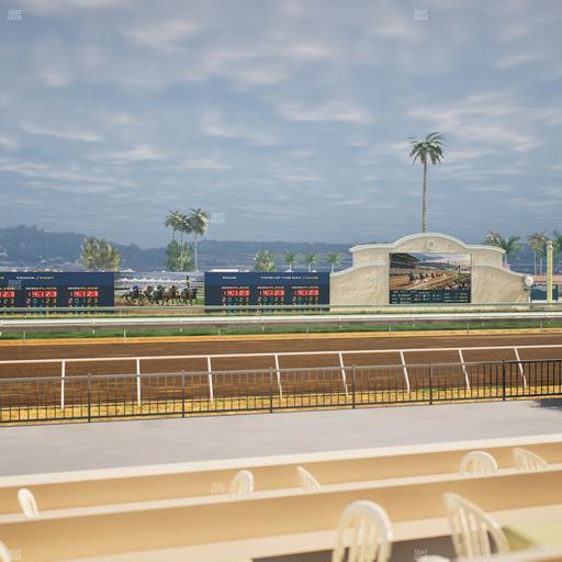 Del Mar Thoroughbred Club - Section Stretch Run Grill E Lvl 1 Tbl 37 Seat View