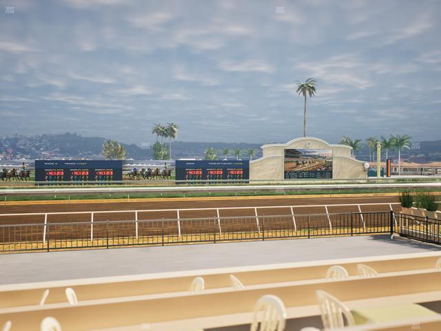 Del Mar Thoroughbred Club - Section Stretch Run Grill E Lvl 1 Tbl 37 Seat View