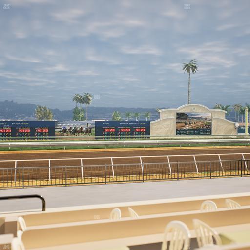 Del Mar Thoroughbred Club - Section Stretch Run Grill E Lvl 1 Tbl 38 Seat View