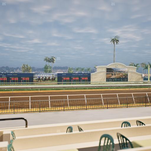 Del Mar Thoroughbred Club - Section Stretch Run Grill E Lvl 1 Tbl 38 Seat View