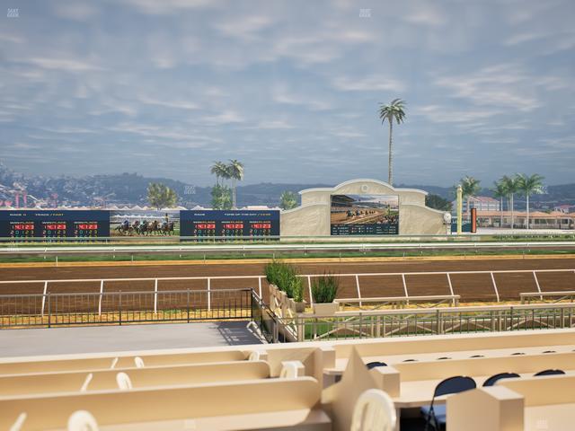 Del Mar Thoroughbred Club - Section Stretch Run Grill E Lvl 1 Tbl 40 Seat View