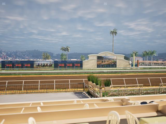 Del Mar Thoroughbred Club - Section Stretch Run Grill E Lvl 1 Tbl 41 Seat View