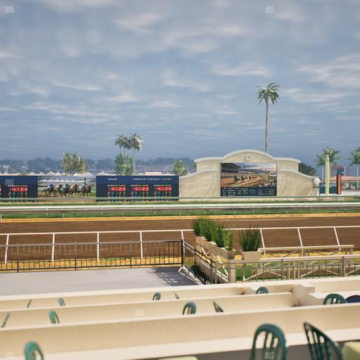 Del Mar Thoroughbred Club - Section Stretch Run Grill E Lvl 1 Tbl 41 Seat View