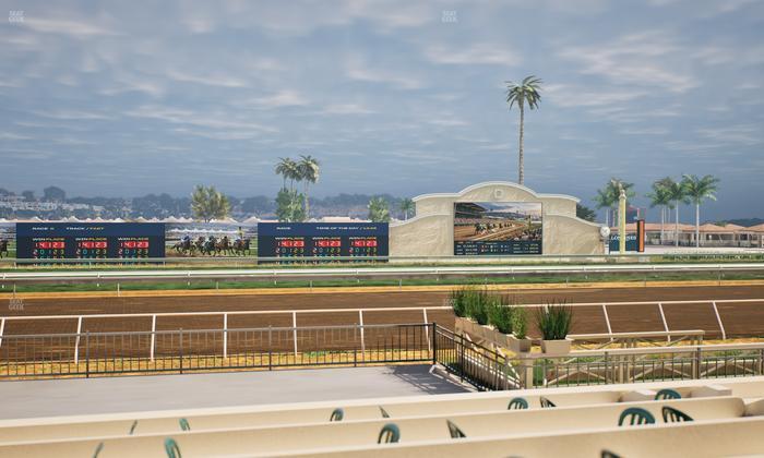 Del Mar Thoroughbred Club - Section Stretch Run Grill E Lvl 1 Tbl 42 Seat View