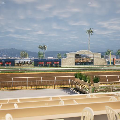 Del Mar Thoroughbred Club - Section Stretch Run Grill E Lvl 1 Tbl 42 Seat View