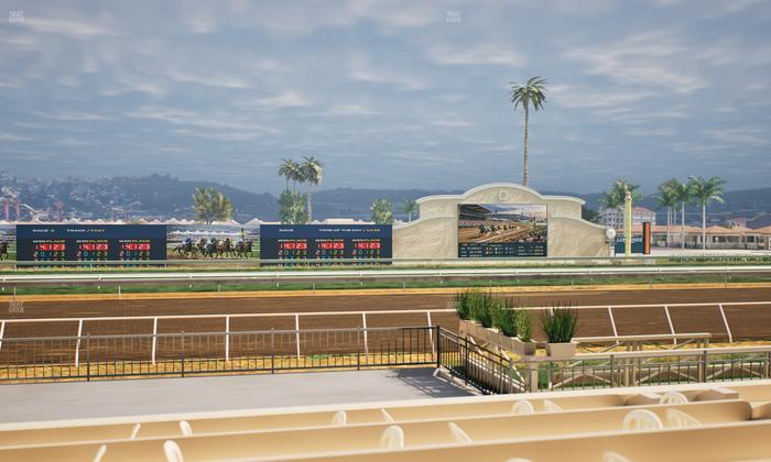 Del Mar Thoroughbred Club - Section Stretch Run Grill E Lvl 1 Tbl 42 Seat View