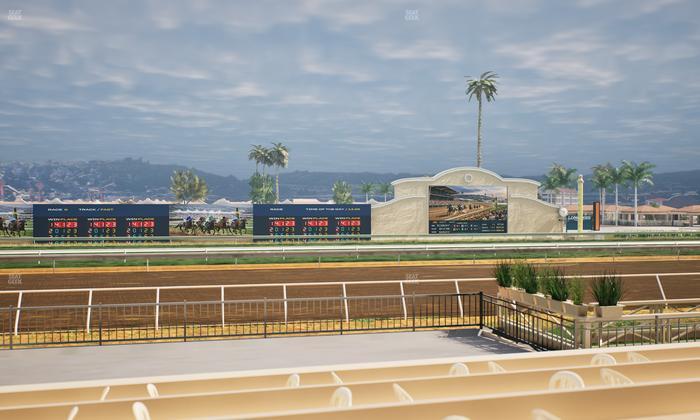 Del Mar Thoroughbred Club - Section Stretch Run Grill E Lvl 1 Tbl 44 Seat View