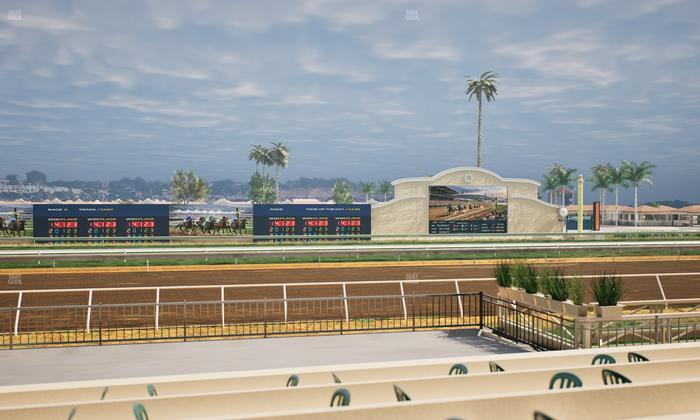 Del Mar Thoroughbred Club - Section Stretch Run Grill E Lvl 1 Tbl 44 Seat View
