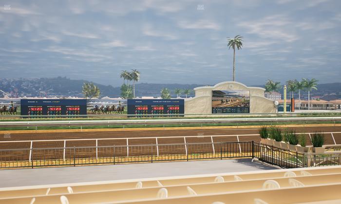 Del Mar Thoroughbred Club - Section Stretch Run Grill E Lvl 1 Tbl 45 Seat View