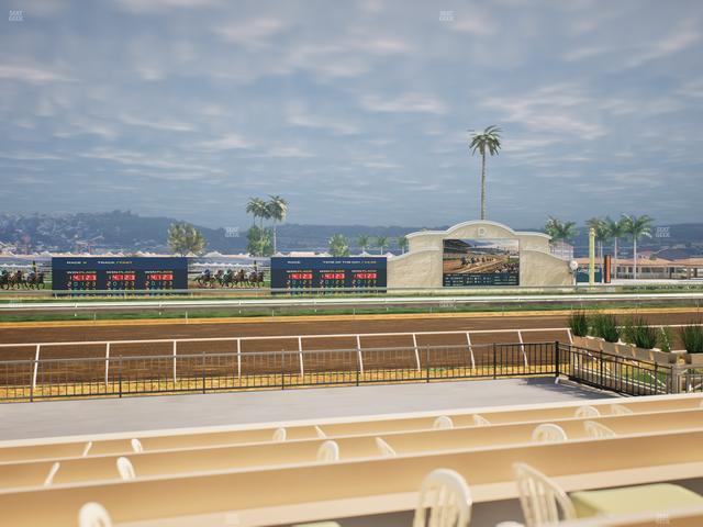 Del Mar Thoroughbred Club - Section Stretch Run Grill E Lvl 1 Tbl 46 Seat View