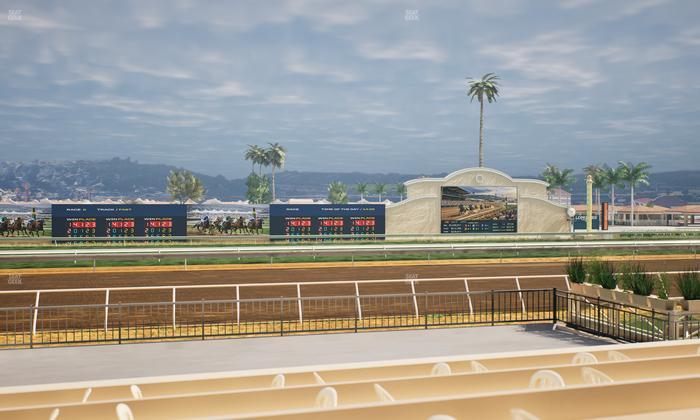 Del Mar Thoroughbred Club - Section Stretch Run Grill E Lvl 1 Tbl 46 Seat View