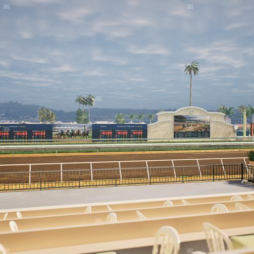 Del Mar Thoroughbred Club - Section Stretch Run Grill E Lvl 1 Tbl 47 Seat View